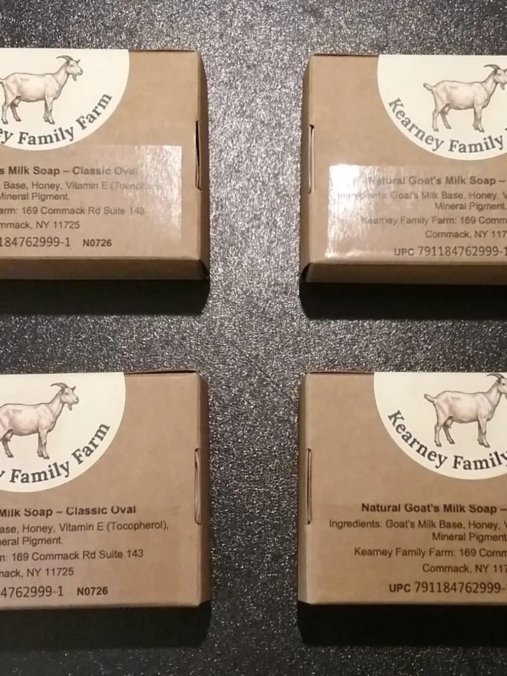The Pure Natural Collection - Botanical Oval Goat Milk Soap (4-Bar Set)